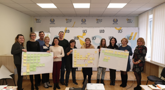 Команда Manageable провела pro bono консультацію з опису та оптимізації бізнес-процесів для Українського культурного фонду ( УКФ ).